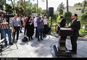 علی بهادری جهرمی سخنگو و دبیر هیئت دولت در حاشیه جلسه هیئت دولت