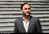 علی بهادری جهرمی سخنگو و دبیر هیئت دولت در حاشیه جلسه هیئت دولت
