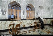 مراسم غبارروبی حرم مطهر حضرت عبدالعظیم حسنی (ع)