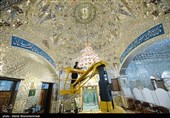 مراسم غبارروبی حرم مطهر حضرت عبدالعظیم حسنی (ع)