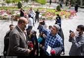 رستم قاسمی وزیر راه و شهرسازی در حاشیه جلسه هیئت دولت