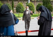 رستم قاسمی وزیر راه و شهرسازی در حاشیه جلسه هیئت دولت