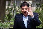 محمد مخبر معاون اول رئیس جمهور در حاشیه جلسه هیئت دولت