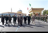 حضور رهبر معظم انقلاب در مراسم دانش‌آموختگی دانشگاه‌های افسری نیروهای مسلح