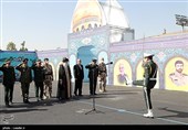 حضور رهبر معظم انقلاب در مراسم دانش‌آموختگی دانشگاه‌های افسری نیروهای مسلح