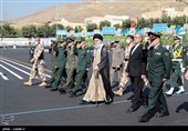 حضور رهبر معظم انقلاب در مراسم دانش‌آموختگی دانشگاه‌های افسری نیروهای مسلح