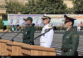 حضور رهبر معظم انقلاب در مراسم دانش‌آموختگی دانشگاه‌های افسری نیروهای مسلح