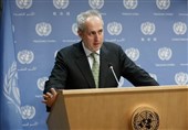 متحدث الأمم المتحدة : قطاع غزة بکامله للشعب الفلسطینی ونرفض توسیع السیطرة الإسرائیلیة علیه
