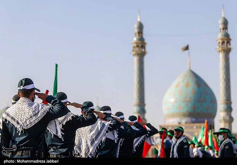 عهد سربازی نیروهای مسلح با امام زمان(عج) در جمکران