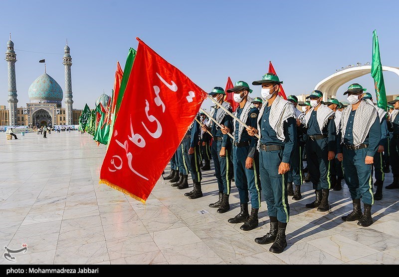 عهد سربازی نیروهای مسلح با امام زمان(عج) در جمکران