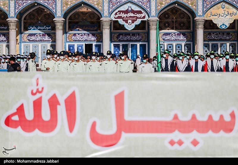 عهد سربازی نیروهای مسلح با امام زمان(عج) در جمکران