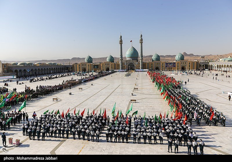 عهد سربازی نیروهای مسلح با امام زمان(عج) در جمکران