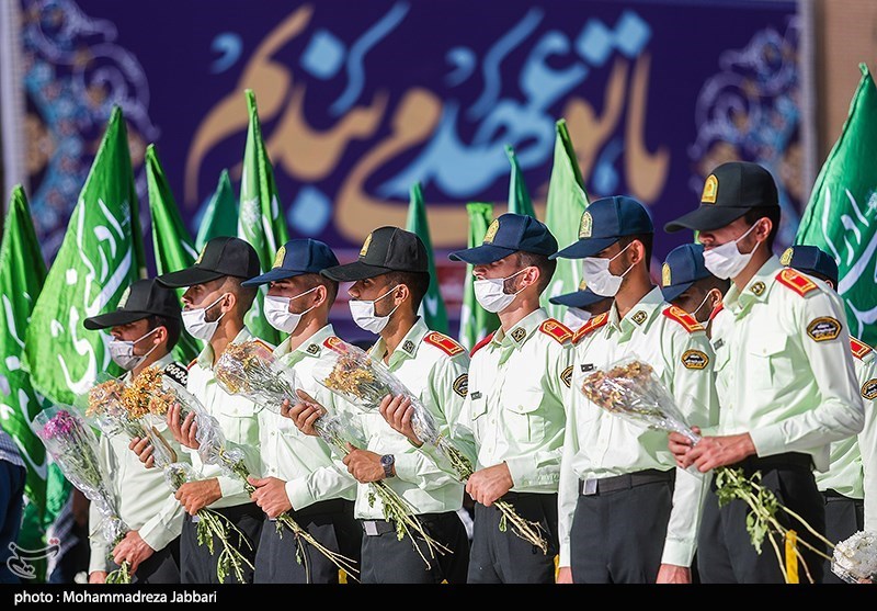 عهد سربازی نیروهای مسلح با امام زمان(عج) در جمکران