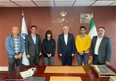 دیدار الناز رکابی با وزیر ورزش و جوانان