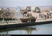 عبور نیروهای سپاه از ارس جلوی چشم آذربایجان/ گزارش تسنیم از هماهنگی میدان و دیپلماسی در رزمایش نزسا