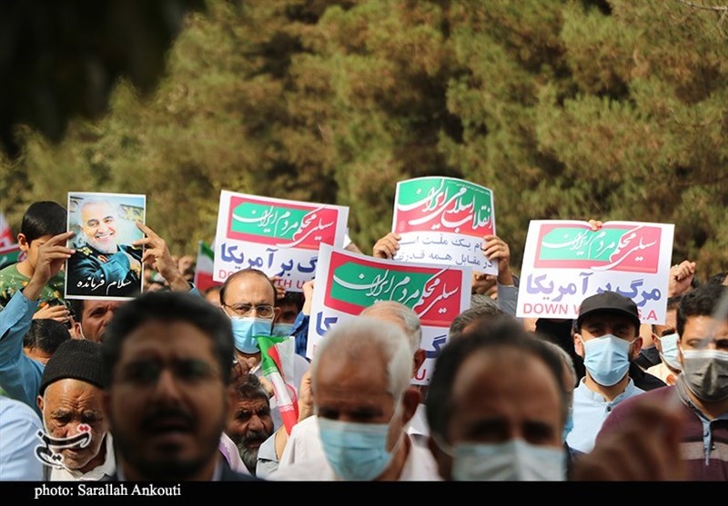 استان کرمان , راهپیمایی , شهید , شهید سپهبد قاسم سلیمانی , 