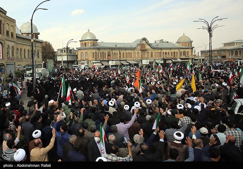 تشییع پیکر شهید احسان مرادی