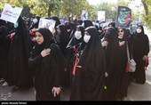 عزاداری دانشجویان تهران در پی حادثه تروریستی حرم شاهچراغ (ع)