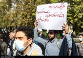 عزاداری دانشجویان تهران در پی حادثه تروریستی حرم شاهچراغ (ع)