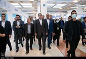  حضور سید جواد ساداتی نژاد وزیر جهاد کشاورزی در ششمین نمایشگاه گیاهان دارویی و طب سنتی ایران