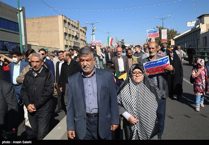 آمریکا , راهپیمایی , یوم‌الله 13 آبان , 