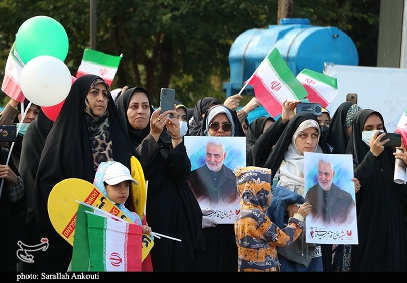 استان کرمان , یوم‌الله 13 آبان , دانش آموزان , شهید , شهید سپهبد قاسم سلیمانی , 