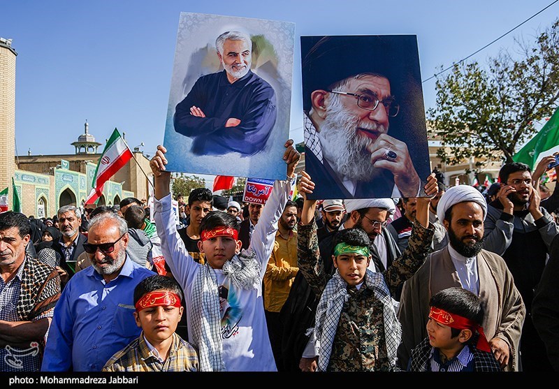 Iranians Express Support for Gaza on National Day against Global Arrogance