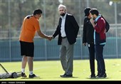 تمرین تیم ملی فوتبال