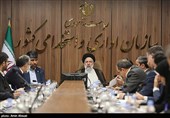 جلسه ستادی نظارت حجت الاسلام رئیسی رئیس جمهور بر سازمان اداری استخدامی