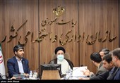 جلسه ستادی نظارت حجت الاسلام رئیسی رئیس جمهور بر سازمان اداری استخدامی