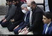 حضور سردار اسماعیل قاآنی فرمانده نیروی قدس سپاه پاسداران در یادبود و پاسداشت شهدای امنیت