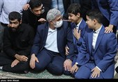 حضور سردار اسماعیل قاآنی فرمانده نیروی قدس سپاه پاسداران در یادبود و پاسداشت شهدای امنیت