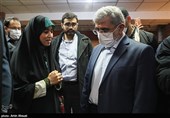 حضور سردار اسماعیل قاآنی فرمانده نیروی قدس سپاه پاسداران در یادبود و پاسداشت شهدای امنیت