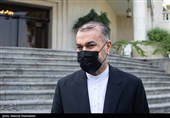 حسین امیرعبداللهیان وزیر امور خارجه در حاشیه جلسه هیئت دولت