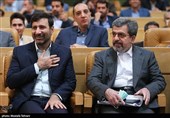 حضورمسعود ستایشی سخنگوی قوه قضائیه و هادی طحان نظیف سخنگوی شورای نگهبان در  همایش ملی جهاد تبیین و اطلاع رسانی هنرمندانه 