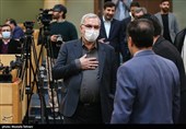 حضور  بهرام عین اللهی، وزیر بهداشت درمان و آموزش پزشکی در همایش ملی جهاد تبیین و اطلاع رسانی هنرمندانه 