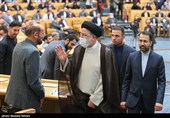  حضور آیت الله سید ابراهیم رئیسی رئیس جمهور در همایش ملی جهاد تبیین و اطلاع رسانی هنرمندانه 