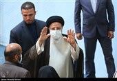  حضور آیت الله سید ابراهیم رئیسی رئیس جمهور در همایش ملی جهاد تبیین و اطلاع رسانی هنرمندانه
