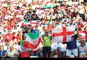 دیدار تیم‌های فوتبال ایران و انگلیس- جام جهانی 2022