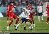 دیدار تیم‌های فوتبال ایران و انگلیس- جام جهانی 2022