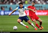 دیدار تیم‌های فوتبال ایران و انگلیس- جام جهانی 2022
