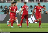 دیدار تیم‌های فوتبال ایران و انگلیس- جام جهانی 2022