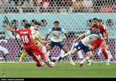 دیدار تیم‌های فوتبال ایران و انگلیس- جام جهانی 2022