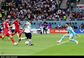 دیدار تیم‌های فوتبال ایران و انگلیس- جام جهانی 2022