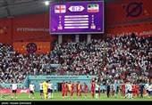 دیدار تیم‌های فوتبال ایران و انگلیس- جام جهانی 2022