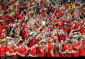 دیدار تیم‌های فوتبال آمریکا و ولز- جام جهانی 2022