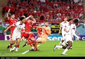 دیدار تیم‌های فوتبال آمریکا و ولز- جام جهانی 2022