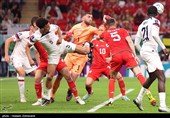 دیدار تیم‌های فوتبال آمریکا و ولز- جام جهانی 2022