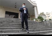 حضور امیرحسین قاضی زاده هاشمی رئیس سازمان بنیاد شهید در حاشیه جلسه هیئت دولت چهارشنبه 2 آذر