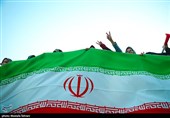 جشن پیروزی تیم ملی درخیابان های تهران 